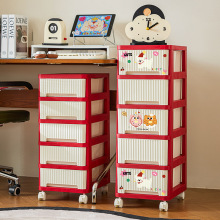 宿舍好物收纳架零食推车书包置物架玩具隔层学生宿舍可移动整理架