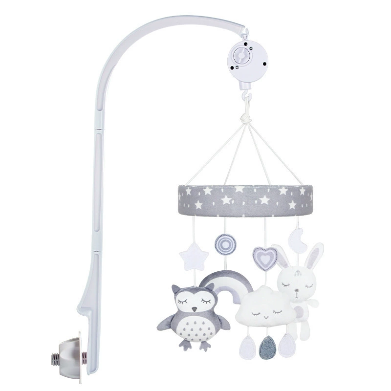 Классный игрушка для малыша“кроватки” музыка вращение утешения мешок для кровати, (дистрибуция через границы), 0-1 год, скандинавский стиль