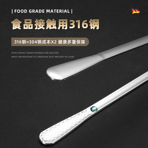 316 stainless steel food clips household anti-scalding thickened kitchen fried steak barbecue meat clips bread cake food clips