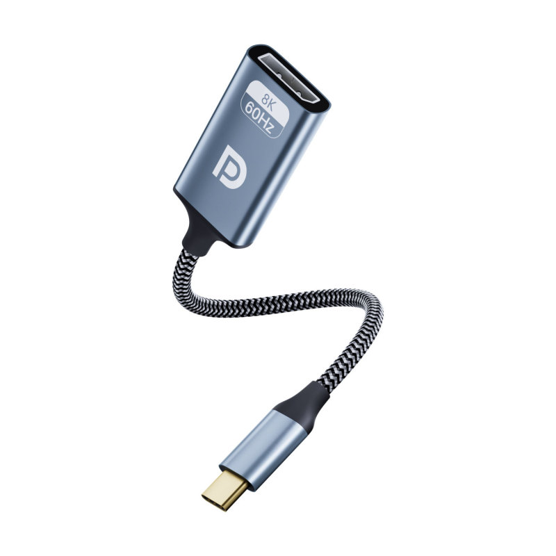 Type-c转DP转换器8K电脑手机投屏转换线1.4版typec转dp线8K投屏|undefined