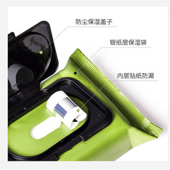 Avocado Cleansing Wet Wipes 60 Pcs Boxed Deep Cleansing Non-Irritating Makeup Remover Cross-border