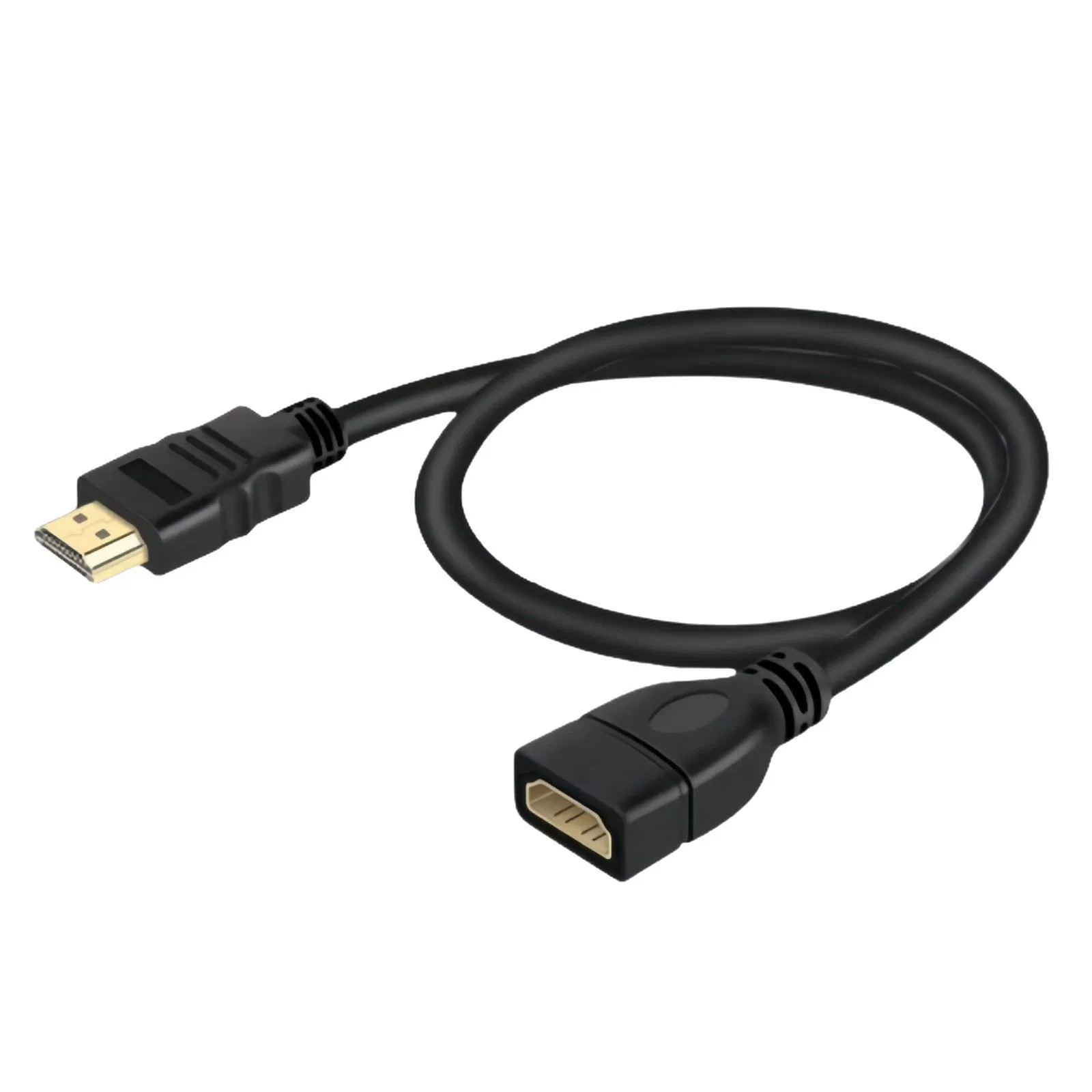 Вышивка HDMI-кабеля версии 1.4, мужской разъем к женскому, 1080p/60Гц, длины 0,1–1,5 м