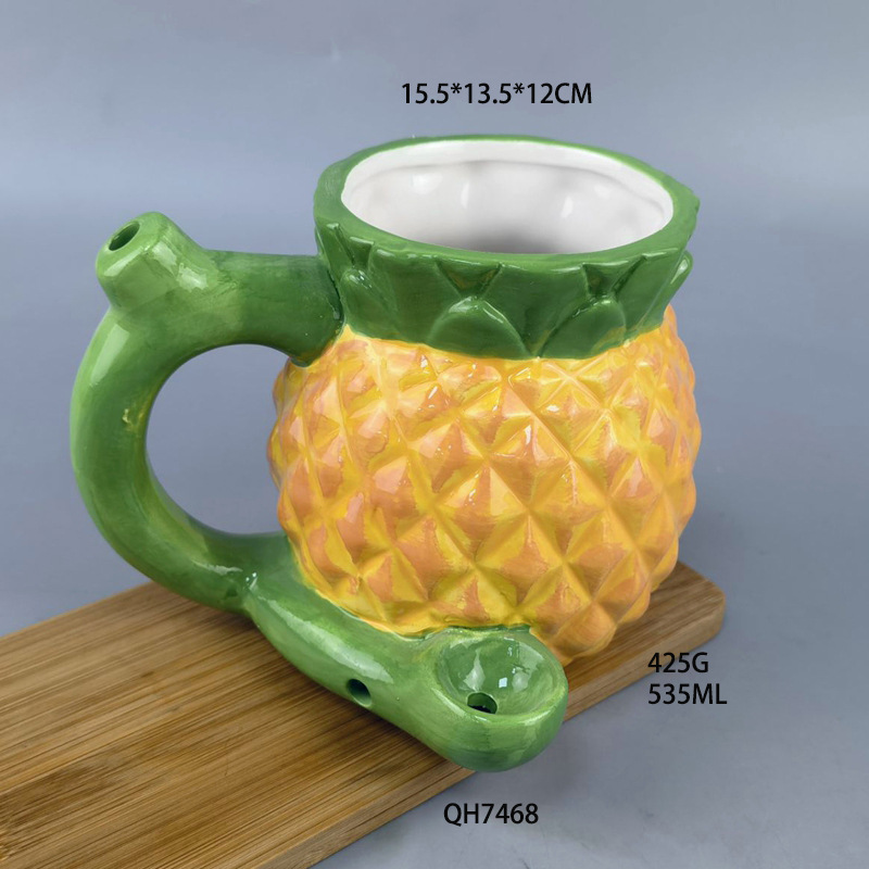 Taza de café de donas de cerámica multifuncional europea y americana transfronteriza Taza de hamburguesas de alto valor creativo Suministros de bar