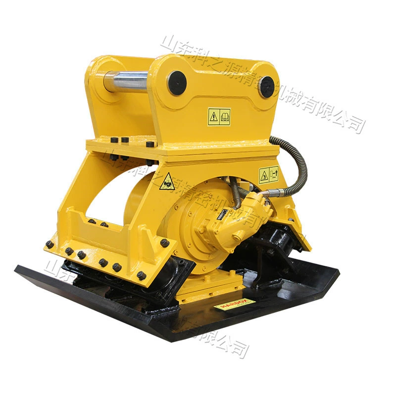 Мини-экскаватор оборудование для таранки гидравлический силовой привод вибрационное уплотнение экскаватор автоматический плоский таранный станок