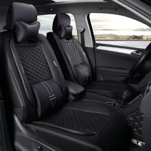 厂家直销全皮汽车坐垫 5座通用座垫套批发跨境货源厂家直供价