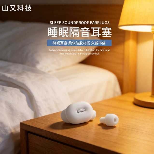 New noise-canceling earplugs for sleeping – a must-have for dorm rooms, providing noise reduction and a quiet environment for better sleep