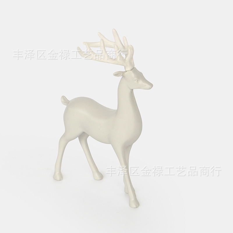 プラスチックのミニ鹿の小さい景観の植物の盆栽の花卉の装飾品の部品の小さいサイズの創意量の大きいメーカーは卸売りします。|undefined