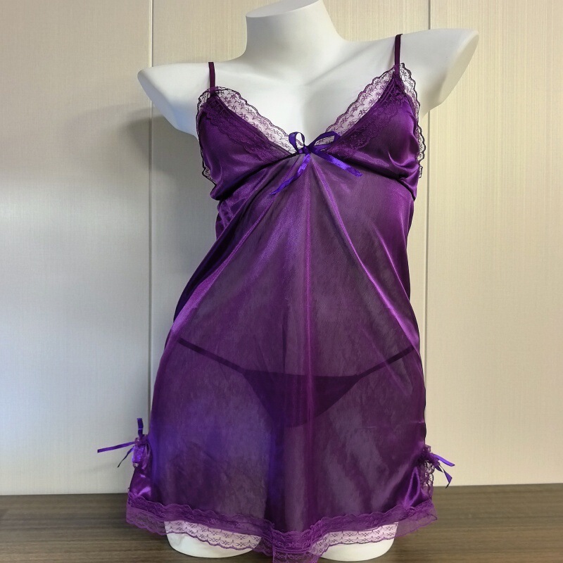 Plus size European and American colorful seductive sexy lingerie sexy foreign trade sexy nightdress sexy strap pajamas suit 8349 Plus size European and American colorful seductive sexy lingerie sexy foreign trade sexy nightdress sexy strap pajamas suit 8349