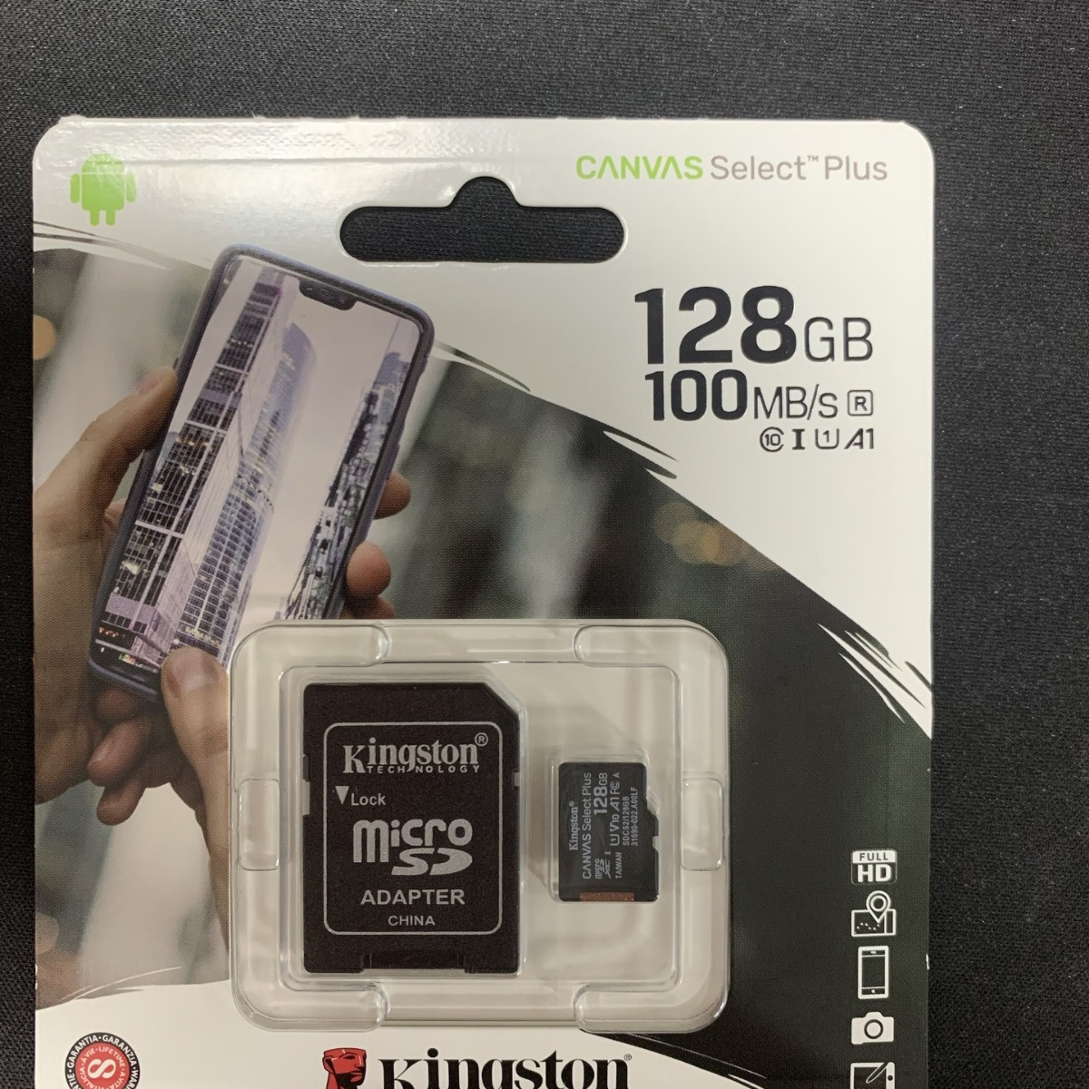 Productos genuinos Kingston tarjeta de memoria TF tarjeta 128g teléfono móvil monitoreo conducción grabadora deportes Cámara tarjeta SD tarjeta de almacenamiento
