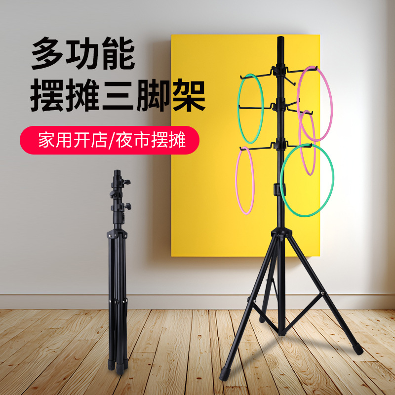 饰品旋转多层展示架手机链钥匙扣帽子包包挂架零食摆地摊玩具货架
