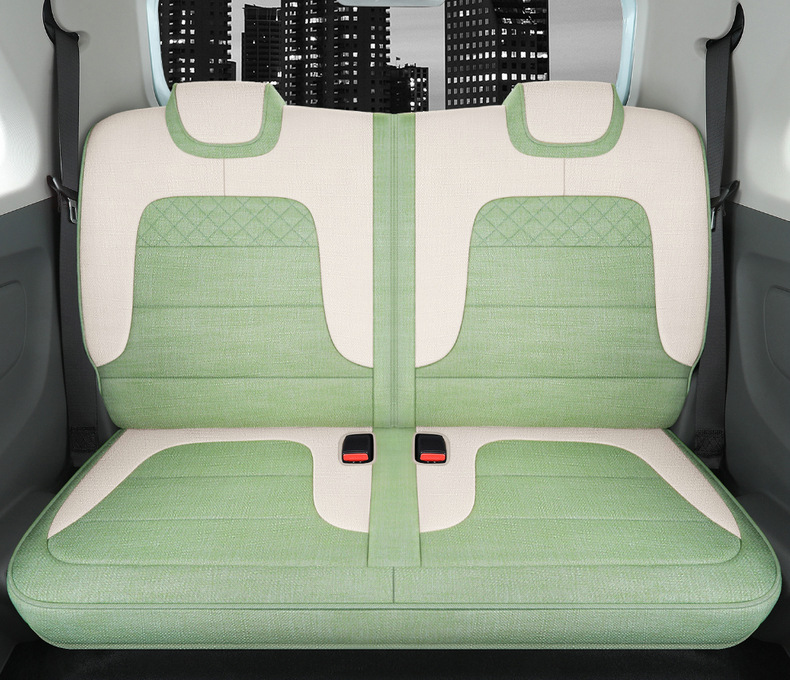 022 Dongfeng scenery miniEV seat cover mini New Energy linen all-inclusive four seasons cartoon special seat cover