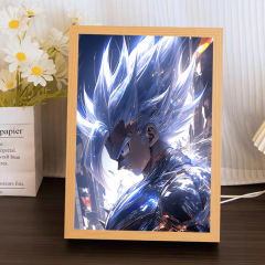 ドラゴンボールのアニメのイルミネーションの装飾の電気スタンドの小さい置物のアイデアのledの小さい夜の明かりの誕生日のプレゼントの女子学生は贈り物をします。