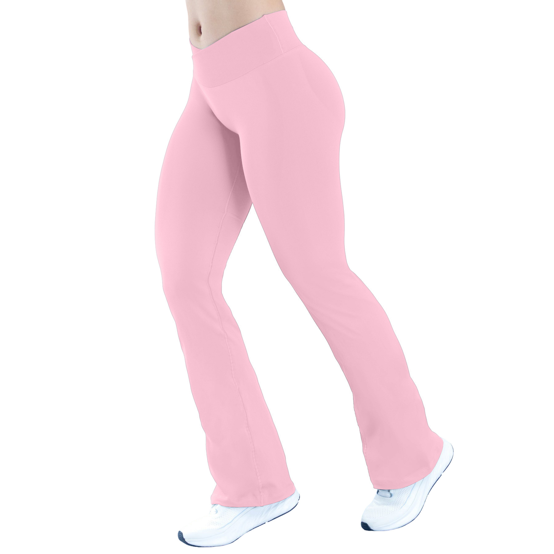 El cuerpo delgado y delgado, respirado y desnudo, pantalones de calzado de cintura alta y caderas, pantalones de calzado de calzado de calzado de calzado sin calzado. image 6