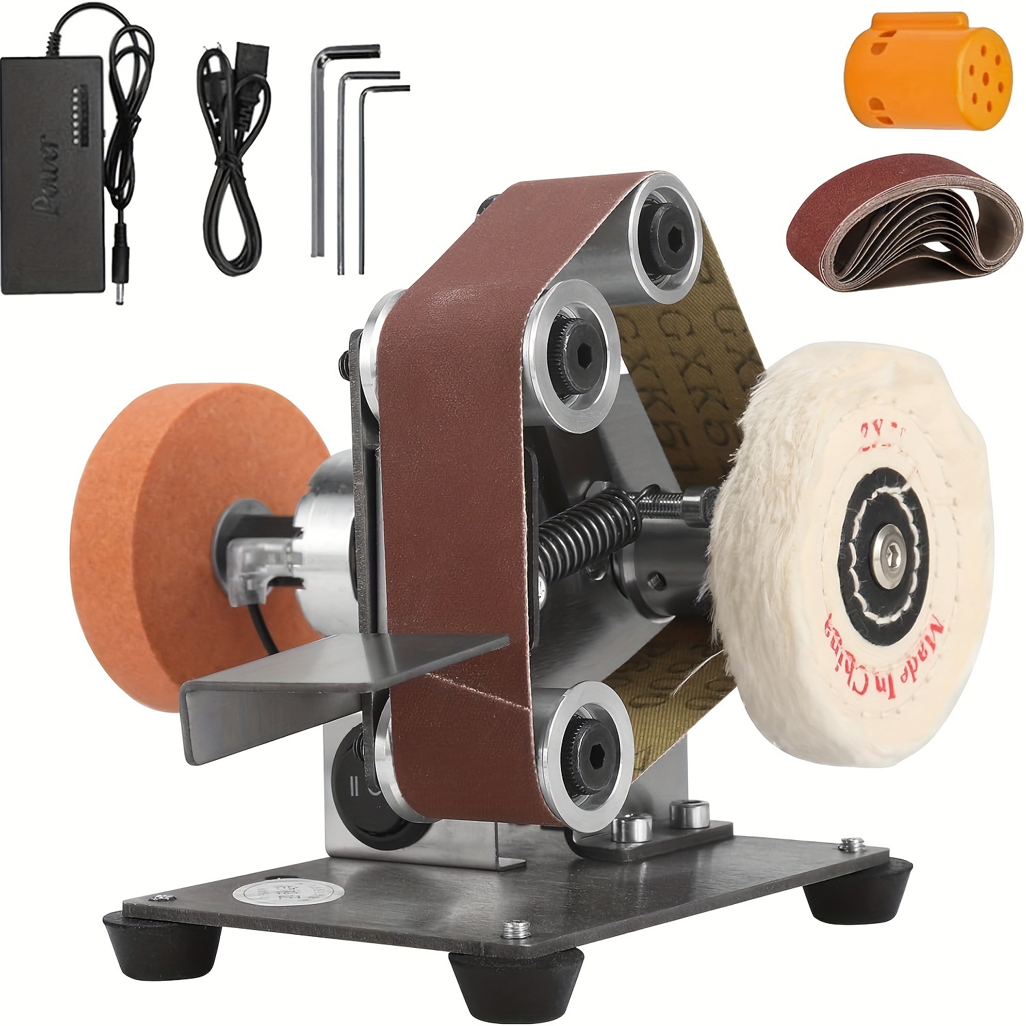 Compact Electric Mini Belt Sander Kit 13x1.2 Inch 7砂光机