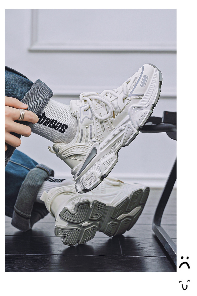 Herren 2024 neue Herbsthöhe zunehmende lässige Sport Jugend Mesh vielseitig dicke Sohle Papa trendige Schuhe_voghion.com