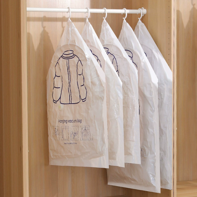 Пуховик сумка для хранения вакуумная компрессионная сумка одежда одежда подвесная сумка домашние крючки общежитие шкаф