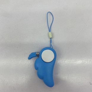 Factory Customized Mini Angel Wings Anti-Wolf Device Personal Alarm Girls Self-Defense Anti-Scratch Key Pendant Wholesale