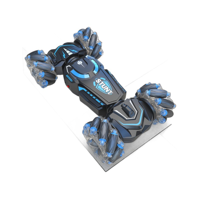 2,4g truco de carga de doble cara coche RC gesto de control remoto coche de carga externa de sonido y la luz se puede cerrar regalo para niños coche de juguete