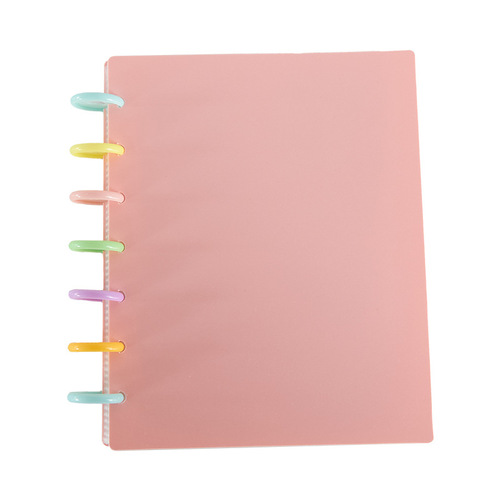 Mushroom buckle card album acrylic four-square grid idol album small card album inner page loose-leaf star photo storage album