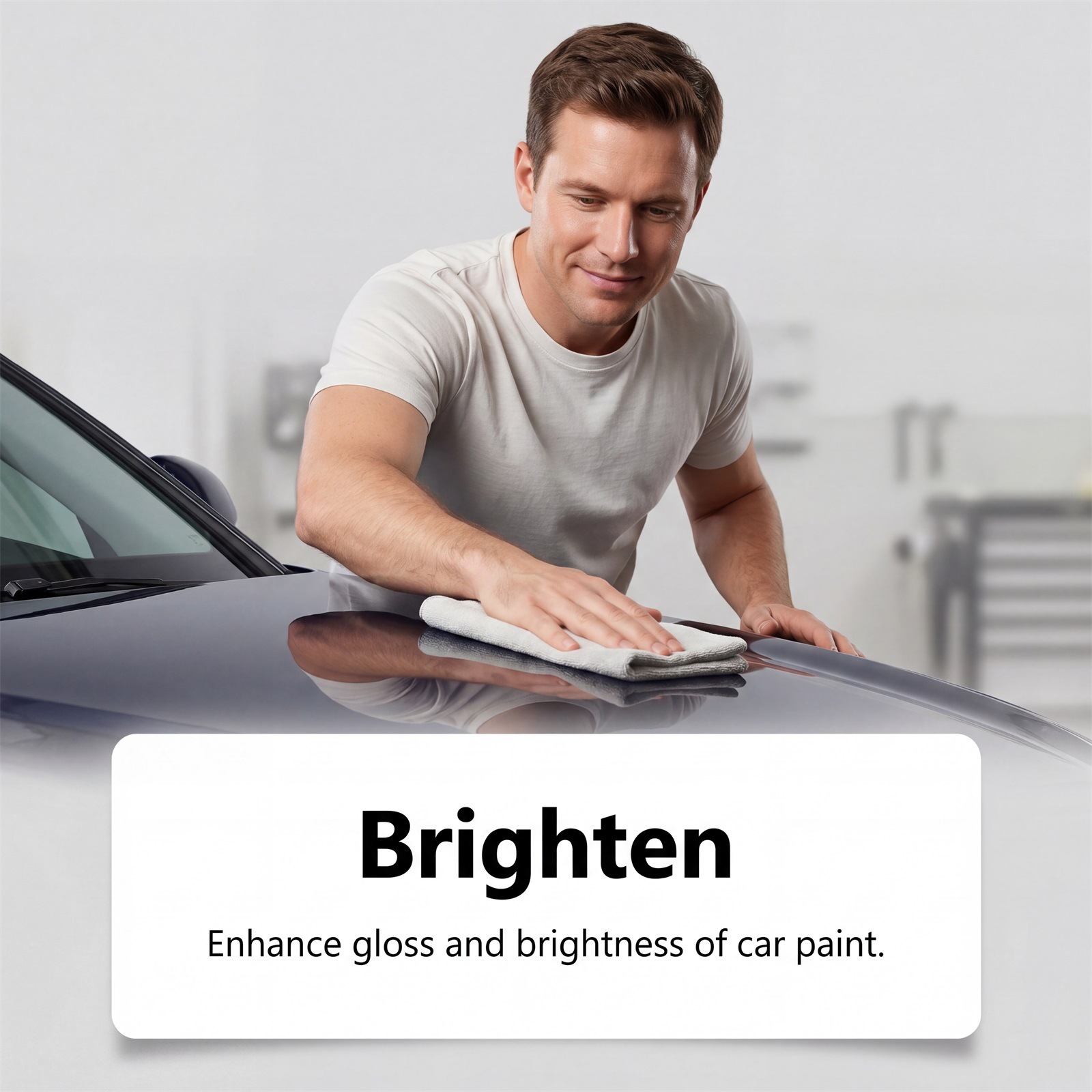 Cross-Border Homonth Brazilian Palm Wax Car Paint Scratch Repair, Maintenance, Refurbishment, Cleaning, and Gloss Enhancement