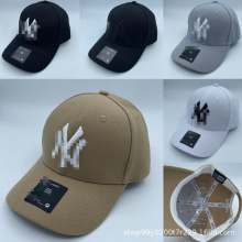 韩版棒球帽硬顶鸭舌帽潮四季防晒遮阳帽户外情侣百搭太阳帽嘻哈帽