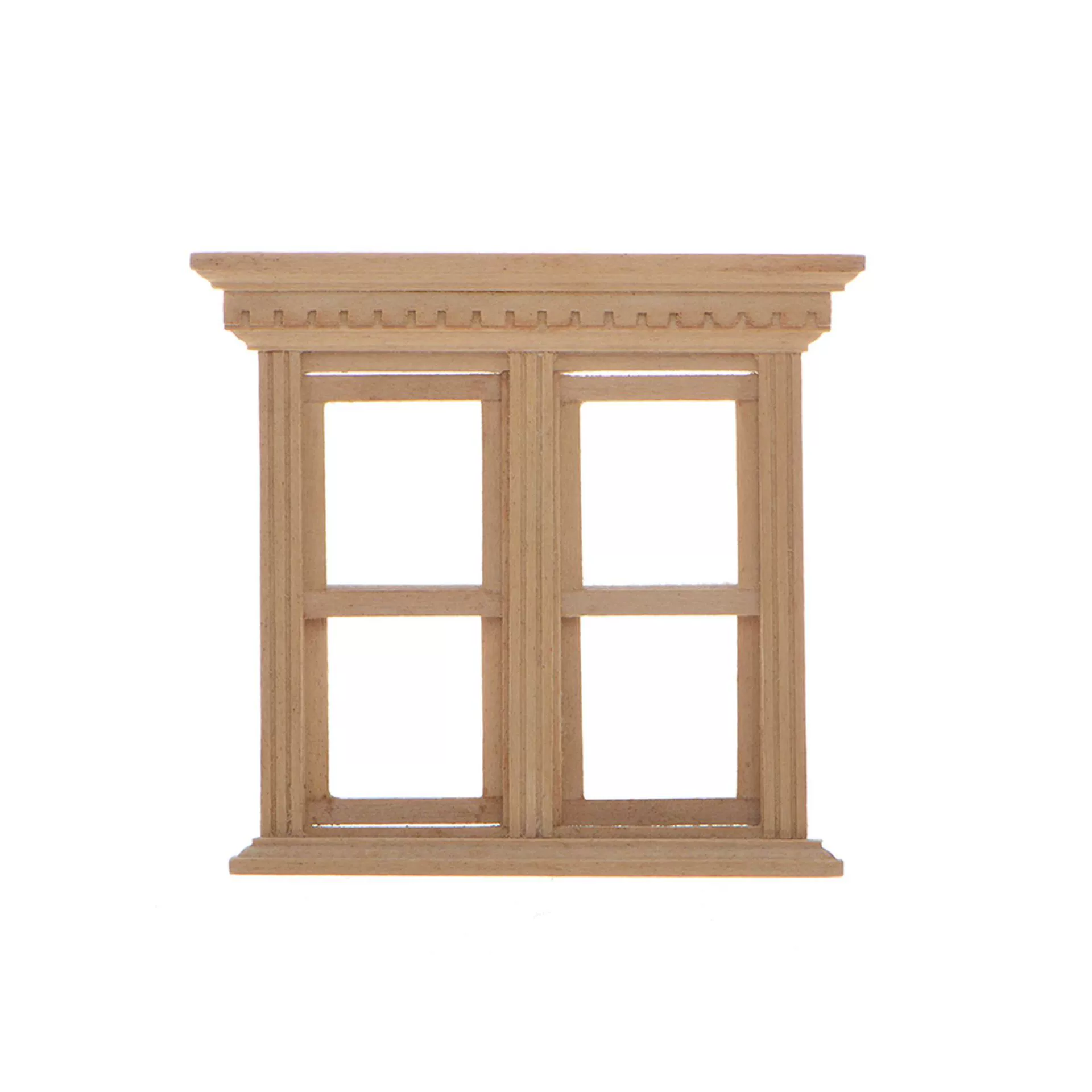 Dollhouse кукольный домик мини окна из массива дерева 1/12 DIY миниатюрная сцена аксессуары