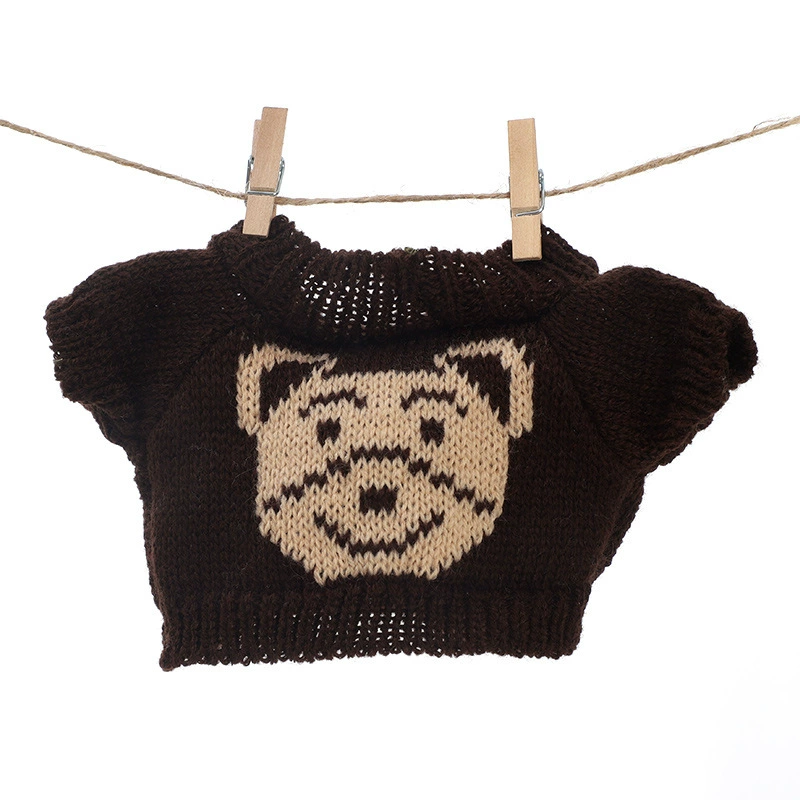 Plush bear clothes — changeable sweatshirts & sweaters for 20–50 cm bears, assorted designs