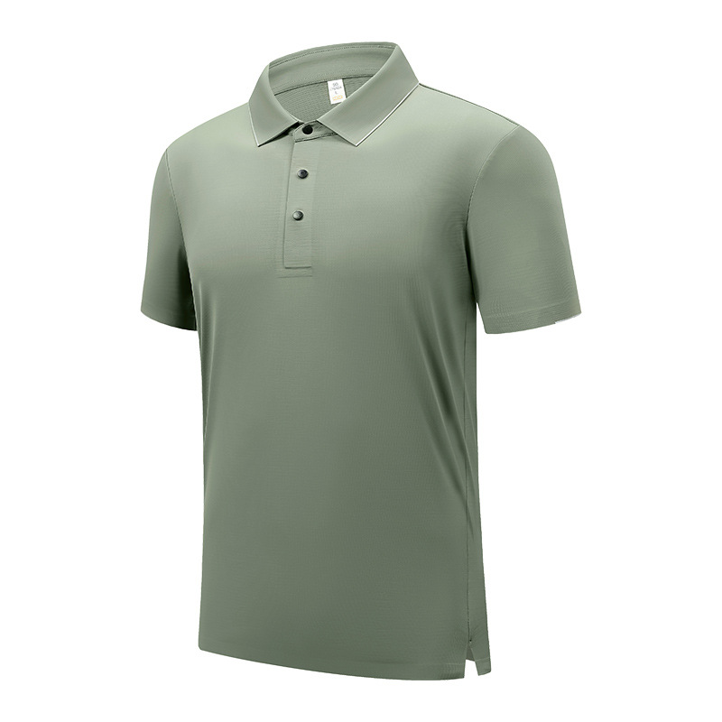 Sensación fresca que absorbe el sudor 5A camisa publicitaria de solapa antibacteriana camisa cultural ropa de trabajo Polo camiseta de secado rápido logotipo personalizado