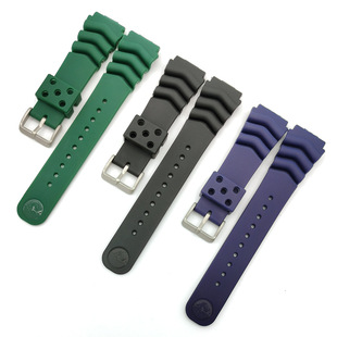 For Water Ghost Canned Abalone MM007 18mm 20mm 22mm Resin Watch Strap