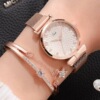 Trend magnetic women's watch, fashionable bracelet, Aliexpress, Korean style, Birthday gift