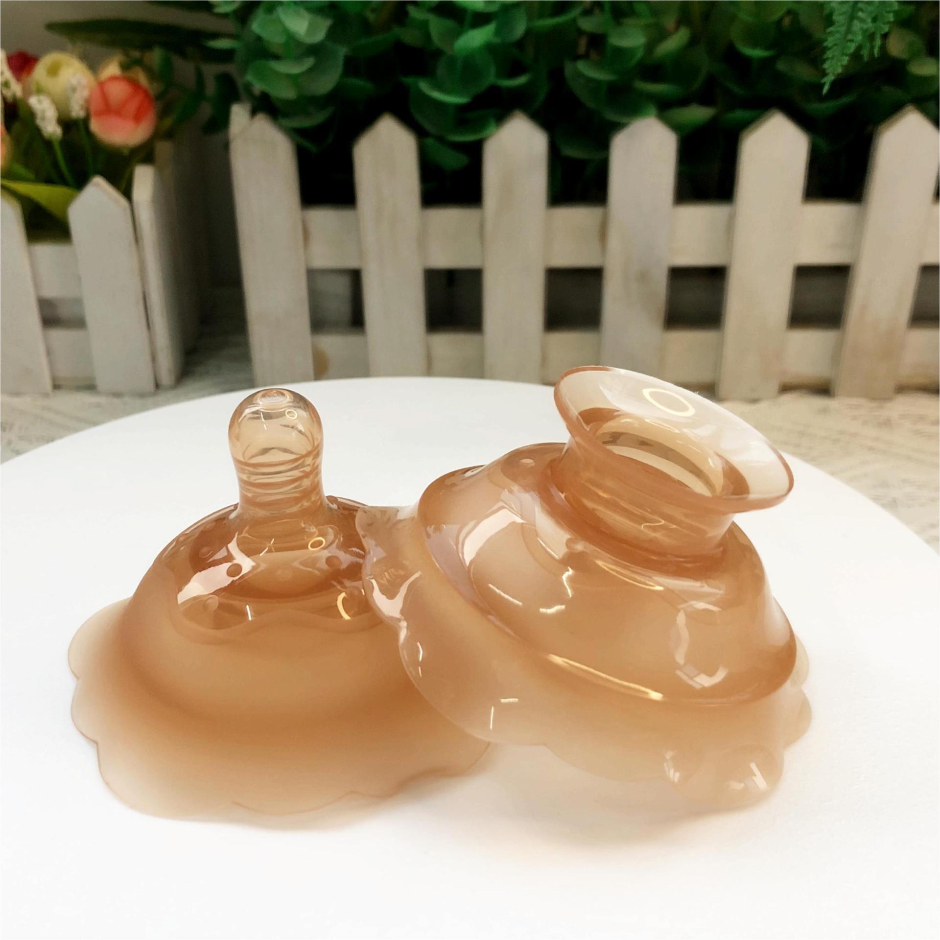 Double-Layer Silicone Nipple Protector, Breastfeeding Shield, Concave Corrector, Nursing Nipple Patch, Breast Milk Storage