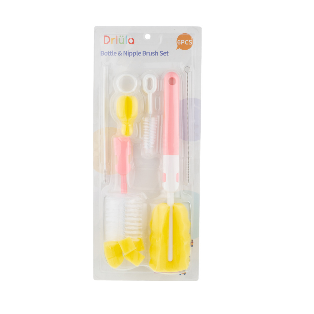 Juego de Cepillos Limpiadores de Biberones Set de 6 piezas 6062 para Biberones y Chupetes image 13