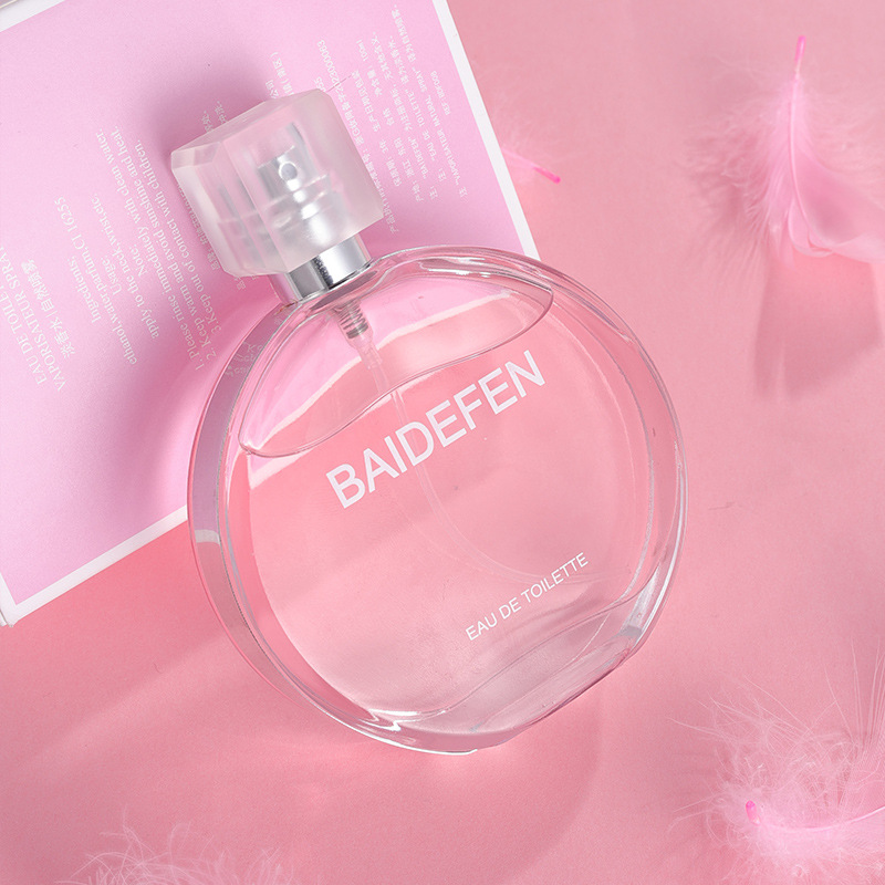 Fábrica al por mayor baidifen Rosa Suave encuentro verde señoras perfume duradero flor y fruta tono luz perfume 100ml