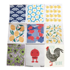 德國百潔布木漿棉廚房抹布海綿吸水海綿加厚洗碗清潔巾批發洗碗布