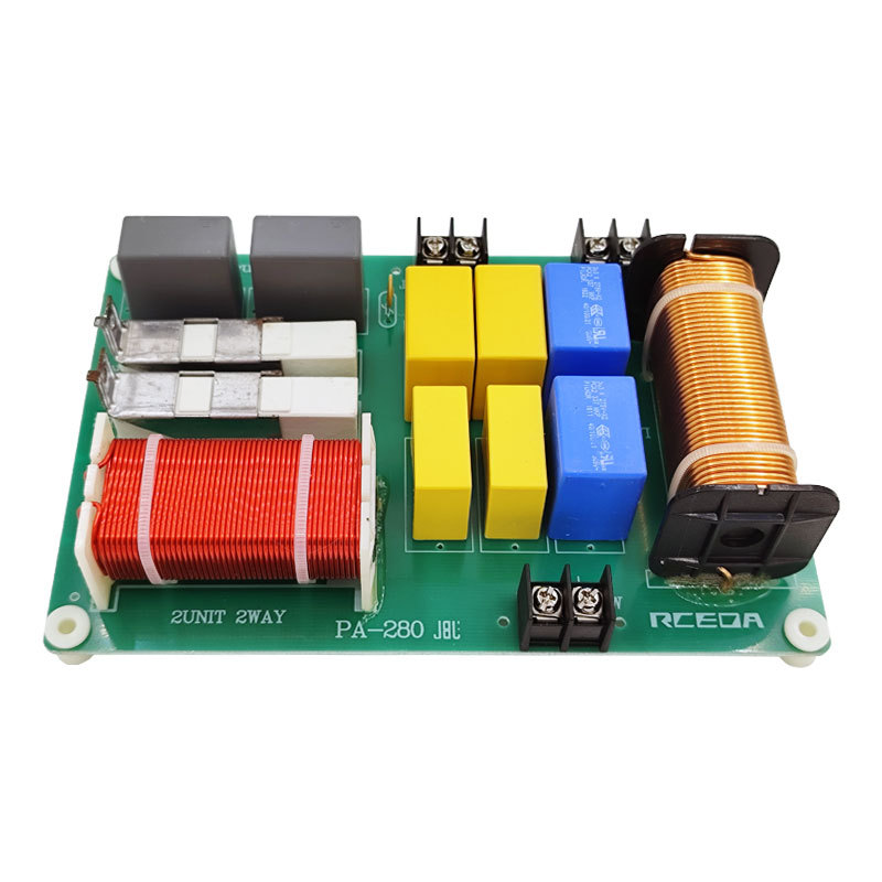 Profesional etapa altavoz frecuencia divisor fiebre alta y baja de dos frecuencias boda audio Crossover distribuidor