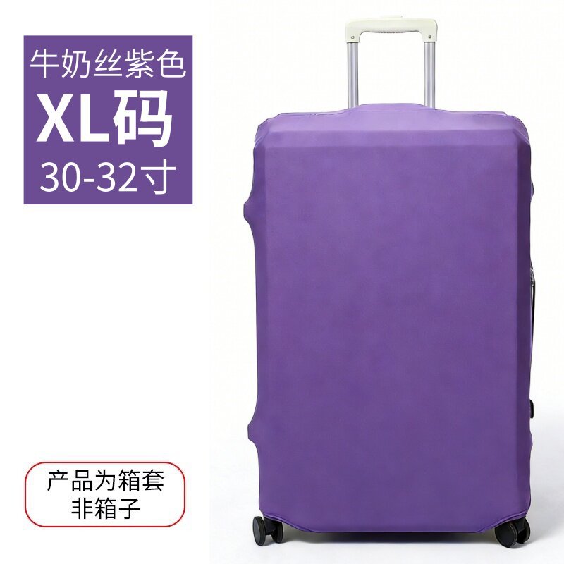 Màu tím XL size 30-32inch [bìa hộp] lụa sữa 180g