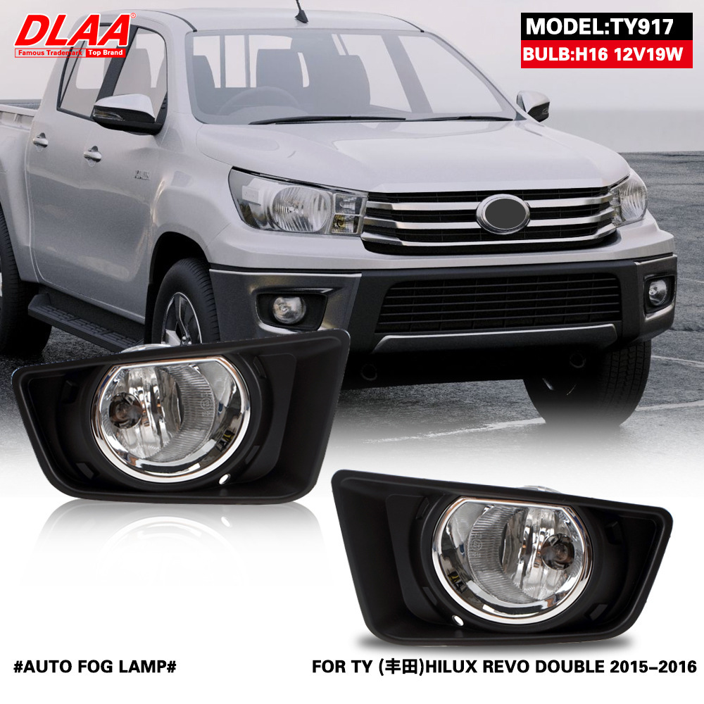 Aplicable a 15 16 pickup Hercules HILUX REVO Lámpara de niebla delantera Lámpara de barra de ensamblaje Lámpara de choque Kit