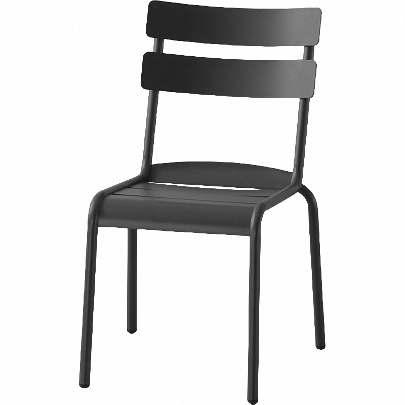 Mesas y sillas para exteriores, combinación de mesa de centro sencilla para ocio al aire libre, mesas y sillas de aleación de aluminio impermeables y resistentes al sol para jardín y patio al aire libre image 6