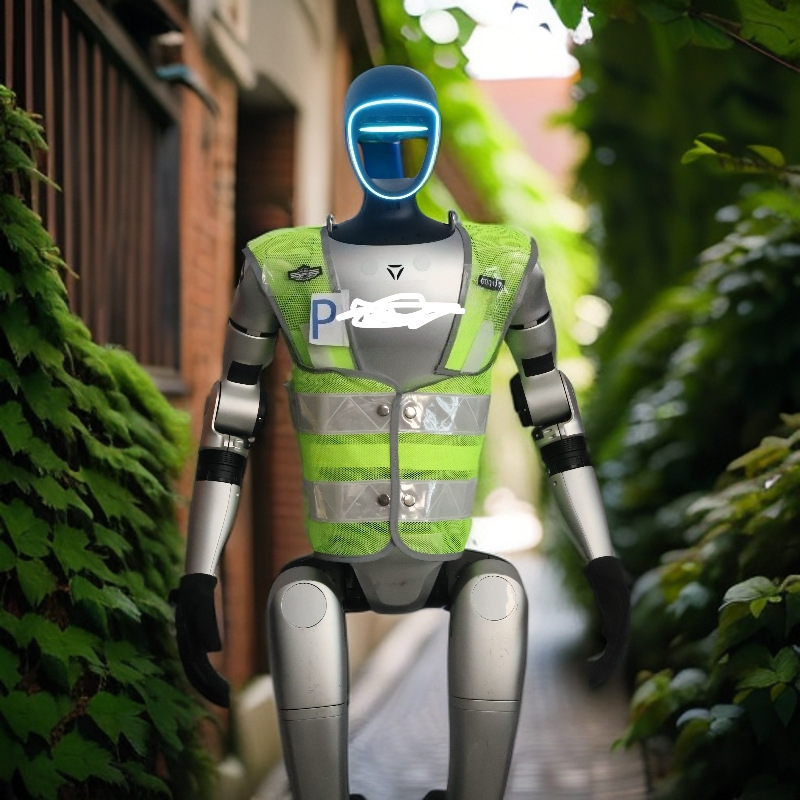 Humanoid robot aqlli patrul yordamchisi