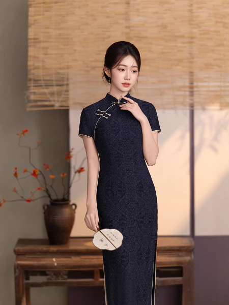 Summer long cheongsam