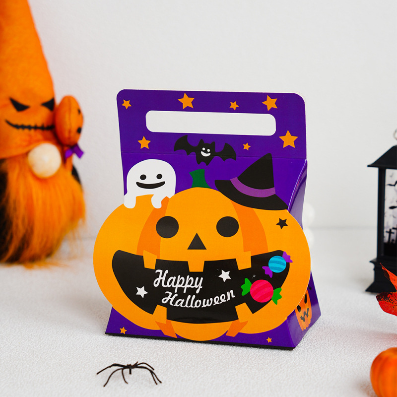2022年ハロウィーンカボチャ幽霊砂糖箱2種類の包装ギフトボックス携帯ケースクッキーケース携帯ケース|undefined