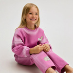 2025秋冬款出口欧美童装RS家女童加绒长裤中童保暖松紧腰裤子尾单