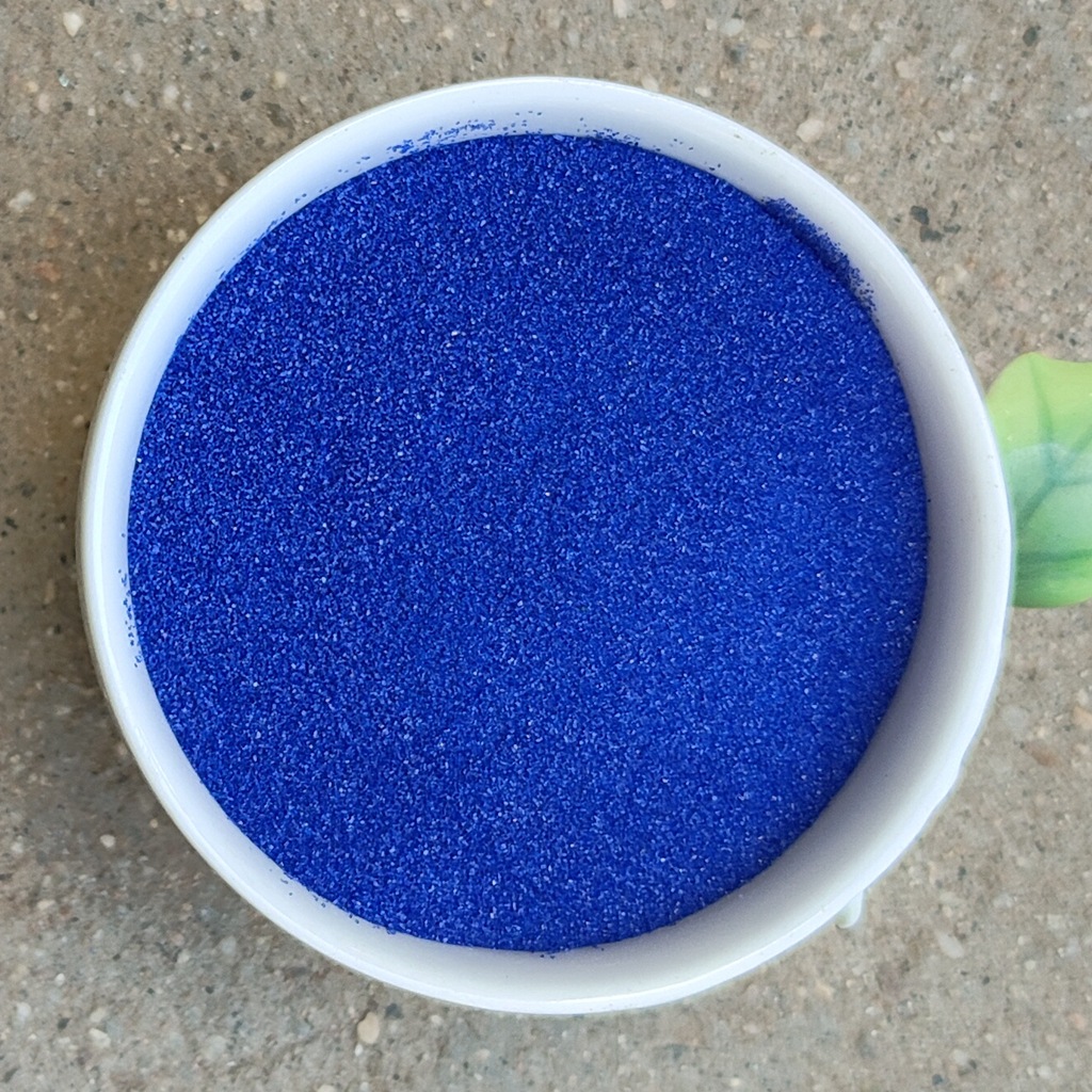 Bouteille bleue de cuivre 35g