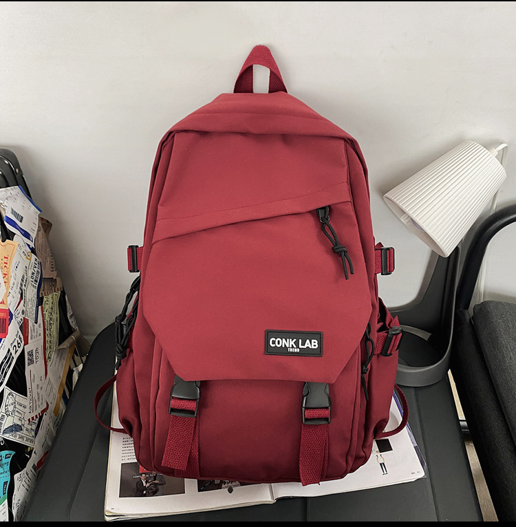 Schoolbag Female Middle School Student Korean Style 2021 New Large Capacity High School Student Ins Japanese Backpack Junior School Backpack display picture 24