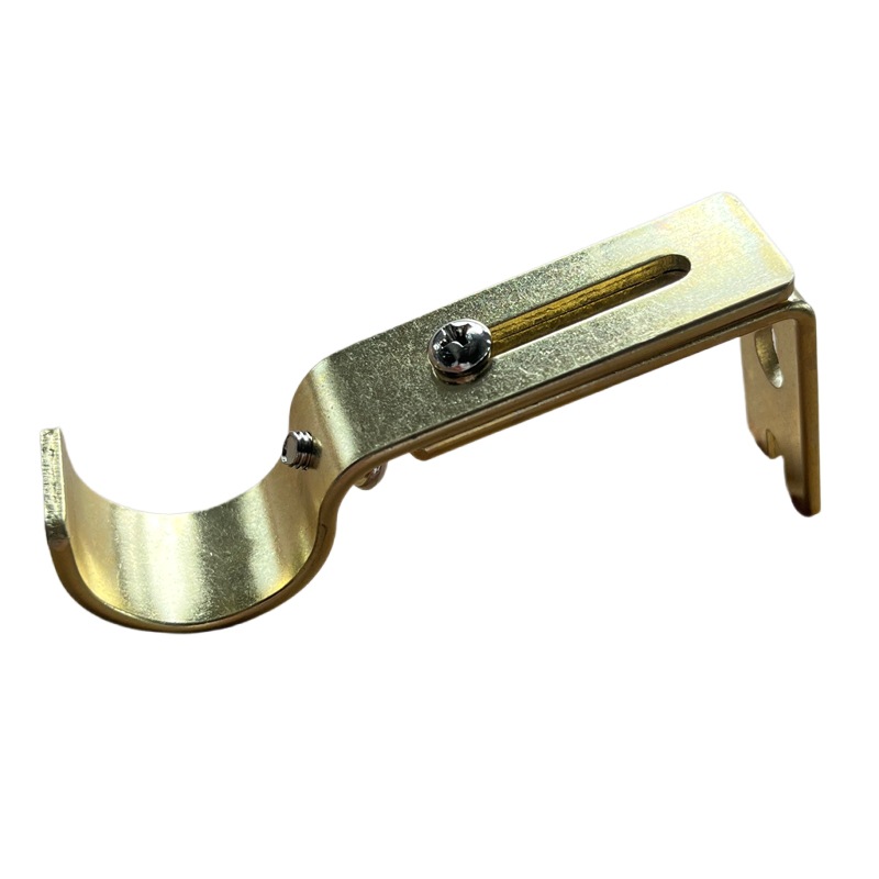 Soporte de barra de cortina reforzado, accesorios para cortinas, soporte de hierro reforzado ajustable, soporte de barra romana, soporte para barra de cortina