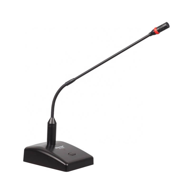 海天HT-D32 广播专用有线话筒 鹅颈式桌面电容录音视频会议麦克风