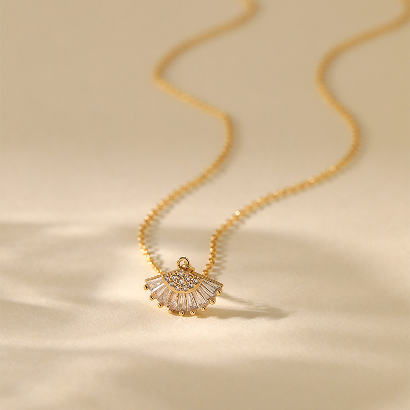 8g Weight 18K Gold Plated Plating Material Copper Pendant Material Zircon Inlay Material Pendant Necklace Classification Copper Chain Material cable chain Chain Type 1 Piece Quantity Daily Occasion Copper Material Heart Shape, Flower, Bow Knot Pattern Women's Gender Inlay Design Sweet Style Copper 18K Gold Plated Inlay Heart Shape Flower Bow Knot Zircon Pendant Necklace 13