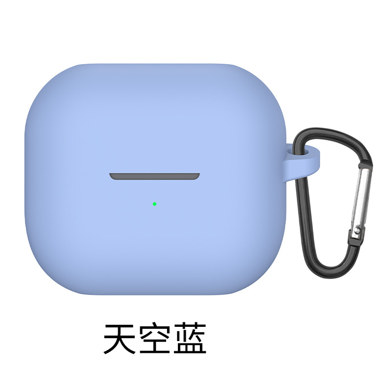 Aplicable Samsung Galaxy Buds3Pro cubierta de auriculares bluetooth sólido líquido silicona suave cubierta unida image 15
