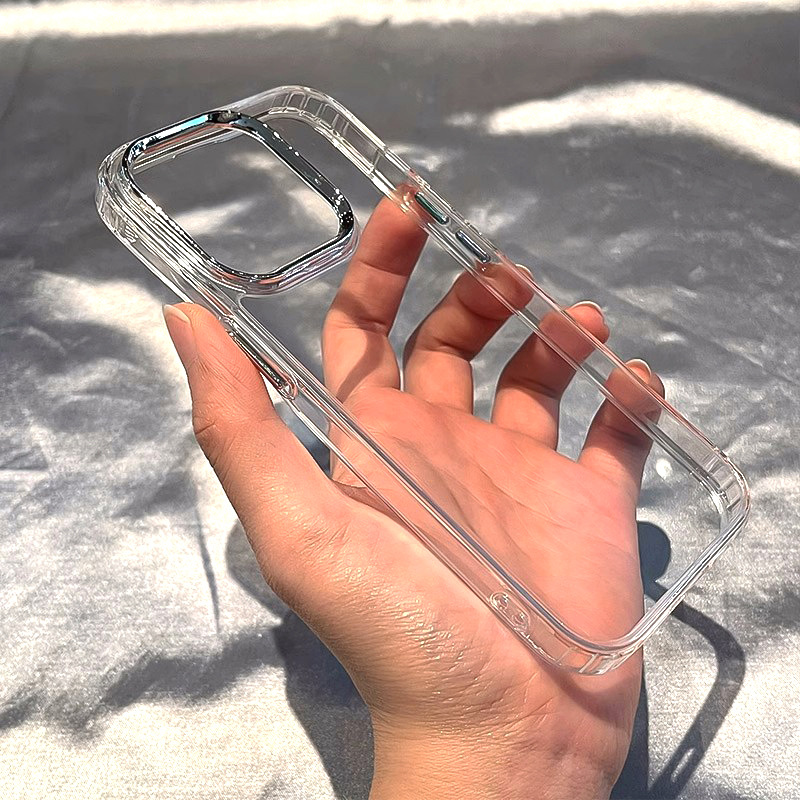 Nuevo marco de fotos metálico para iPhone 17, funda protectora de alta gama para Apple 13/14/15/12/16 Pro.