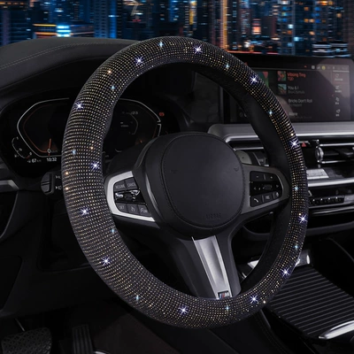 Wheel Cover, Manufacturer Wholesale, Suitable for – Steering wheel cover - champagne-color-38cm